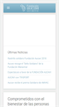 Mobile Screenshot of fundacionaucavi.org